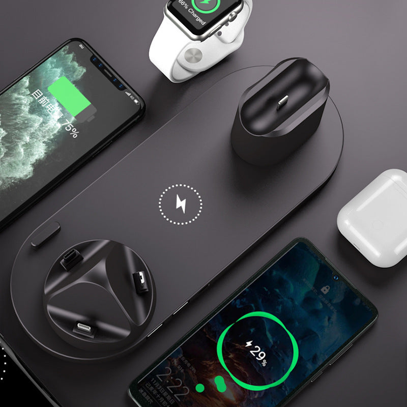 Ultimate 6-in-1 Fast Wireless Charger for iPhone, Watch & Accessories