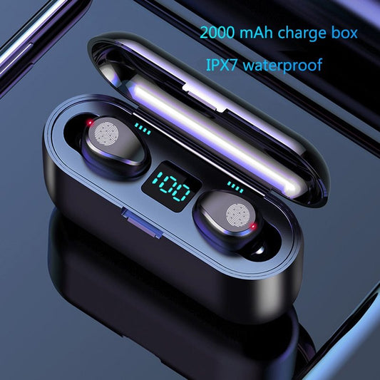 Premium Bluetooth Earphones with LED Display