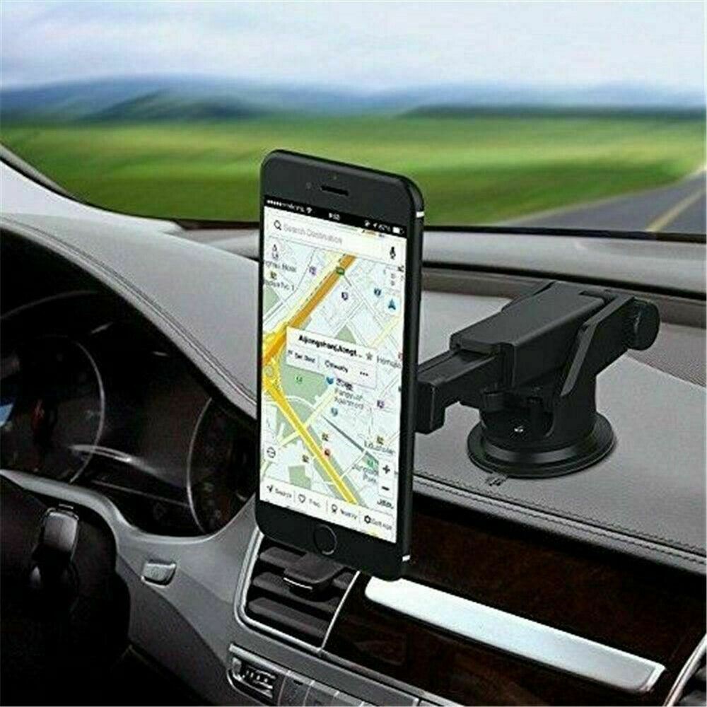 Magnetic Phone Mount with Adjustable Arm & Suction Cup