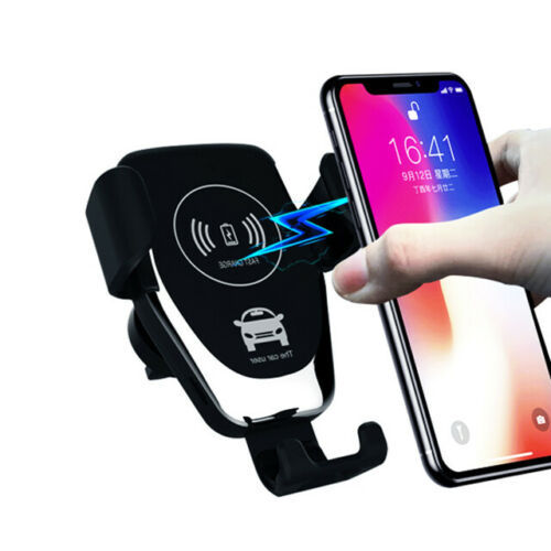 Auto-Clamping Phone Mount with 10W Qi Fast Charger