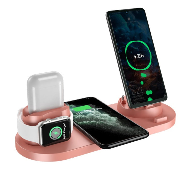 Ultimate 6-in-1 Fast Wireless Charger for iPhone, Watch & Accessories