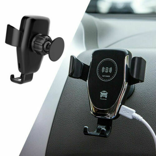 Auto-Clamping Phone Mount with 10W Qi Fast Charger